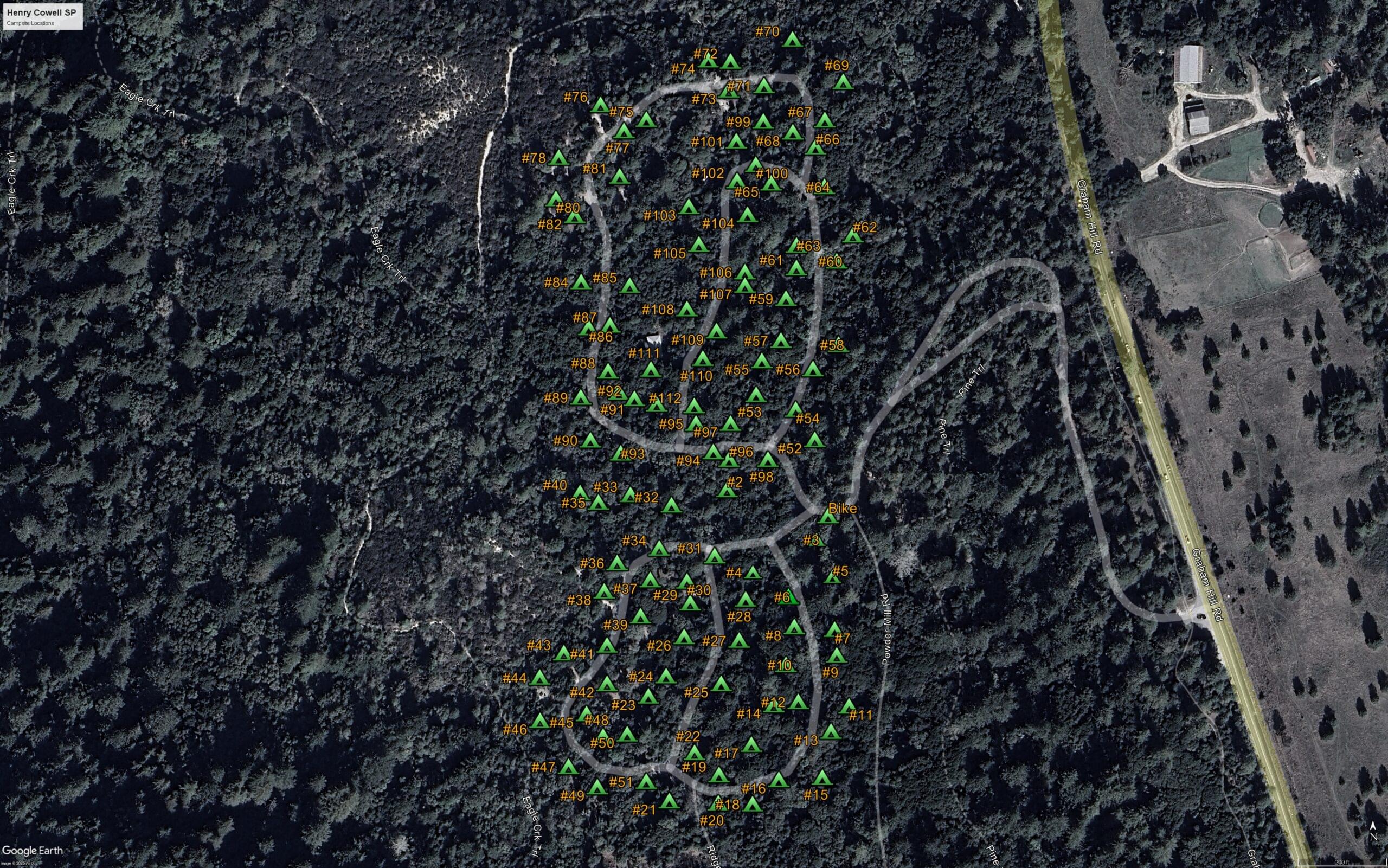Henry_Cowell_Map Wildcat camp map
